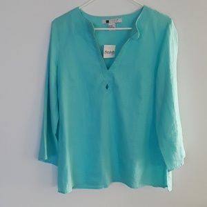 Carol Little New Linen Tunic